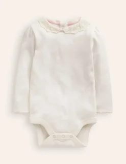 Oberteile & T-shirts | Boden Mit Kragen-Ivory and Navy Spot IvoryandNavySpot