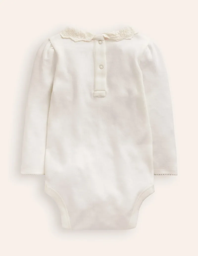 Oberteile & T-shirts | Boden Mit Kragen-Ivory and Navy Spot IvoryandNavySpot