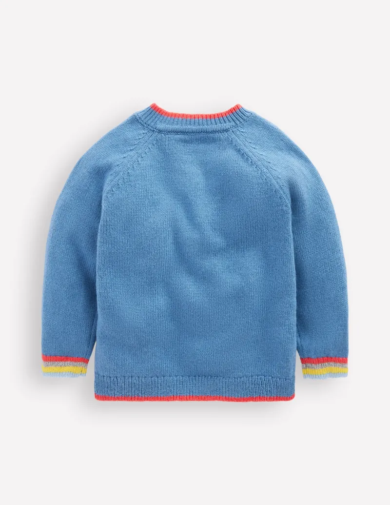 Pullover & Strickjacken | Boden Origineller Pullover mit Logo-Blauhäher Farm BlauhäherFarm