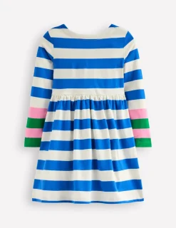 Kleider | Boden Originelles langärmeliges Jerseykleid-Galerieblau/Naturweiß Streifen Galerieblau/NaturweißStreifen