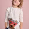 Oberteile & T-shirts | Boden Originelles Superstitch-T-Shirt mit Gittermotiv-Hafer Meliert Janet HaferMeliertJanet