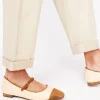 Flache Schuhe | Boden Penelope Flache Mary Janes- Ecru