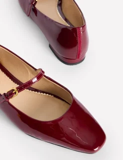 Flache Schuhe | Boden Penelope Flache Mary Janes- Black