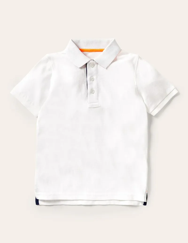 Oberteile & T-shirts | Boden Piqué-Polohemd- Weiß