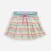 Röcke | Boden Plissierter Jersey-Skort-Ackerbohnengrün/Pink, Gestreift Ackerbohnengrün/Pink,Gestreift