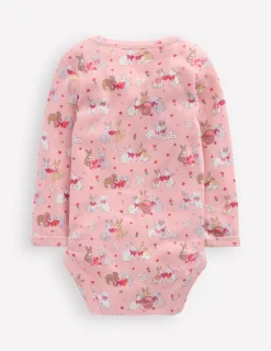Oberteile & T-shirts | Boden Pointelle-Bodys im 3er-Pack-Rosa Liebeshasen RosaLiebeshasen