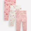 Hosen & Leggings | Boden Pointelle-Leggings im 3er-Pack-Rosa Liebeshasen RosaLiebeshasen