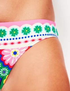 Bademode | Boden Porto Bikinihose-Bunt, Geblümte Kachel Bunt,GeblümteKachel