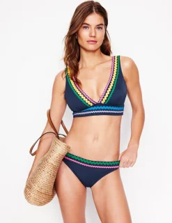 Bademode | Boden Porto Bikinihose-Marineblau Rik Rak MarineblauRikRak
