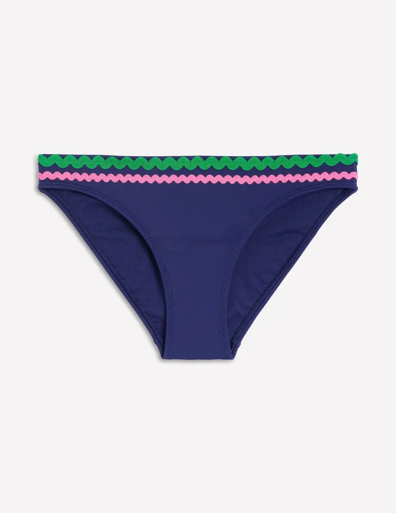 Bademode | Boden Porto Bikinihose-Marineblau Rik Rak MarineblauRikRak