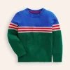 Pullover & Strickjacken | Boden Pullover in Blockfarben- Efeugrün