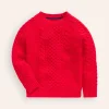 Pullover & Strickjacken | Boden Pullover mit klassischem Zopfmuster-Anemone Honeycomb Spot AnemoneHoneycombSpot