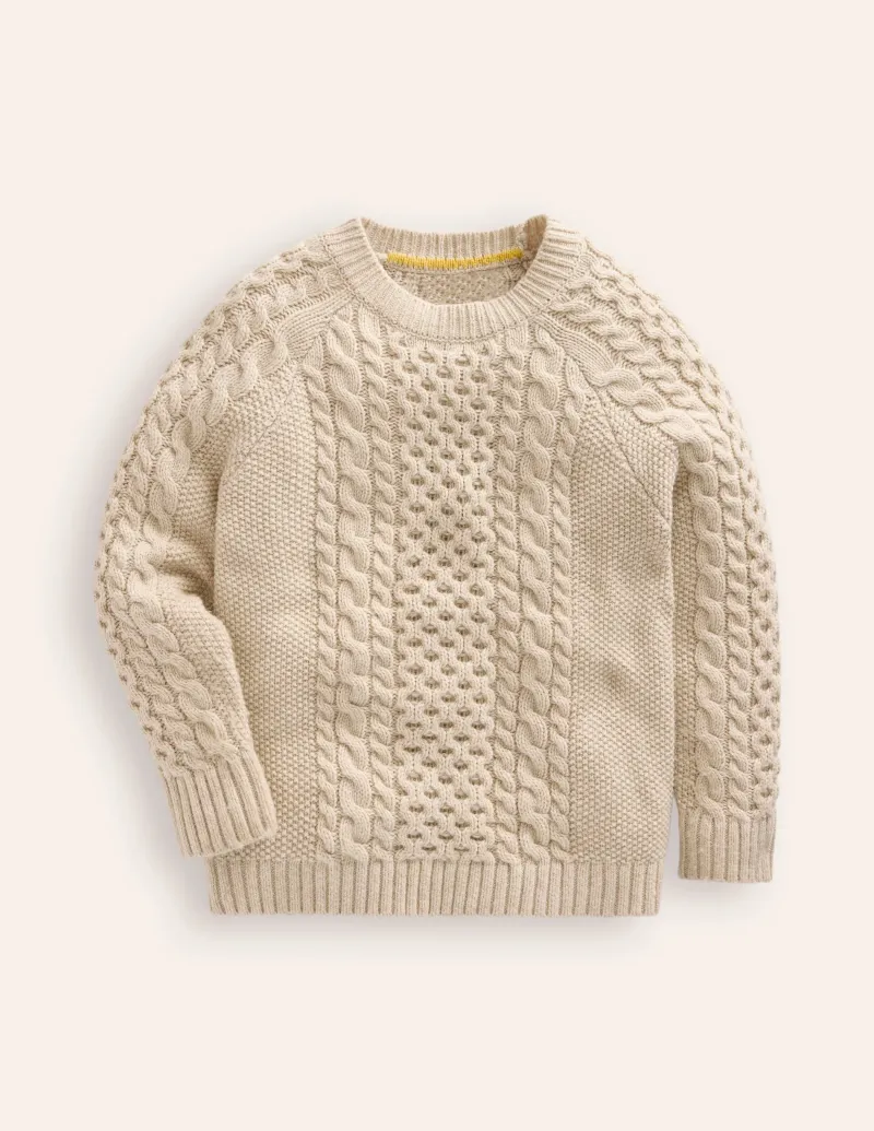 Pullover & Strickjacken | Boden Pullover mit klassischem Zopfmuster-Aristocratic Blue AristocraticBlue