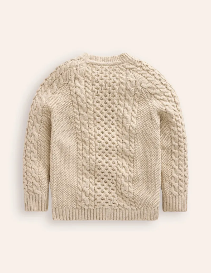 Pullover & Strickjacken | Boden Pullover mit klassischem Zopfmuster-Aristocratic Blue AristocraticBlue