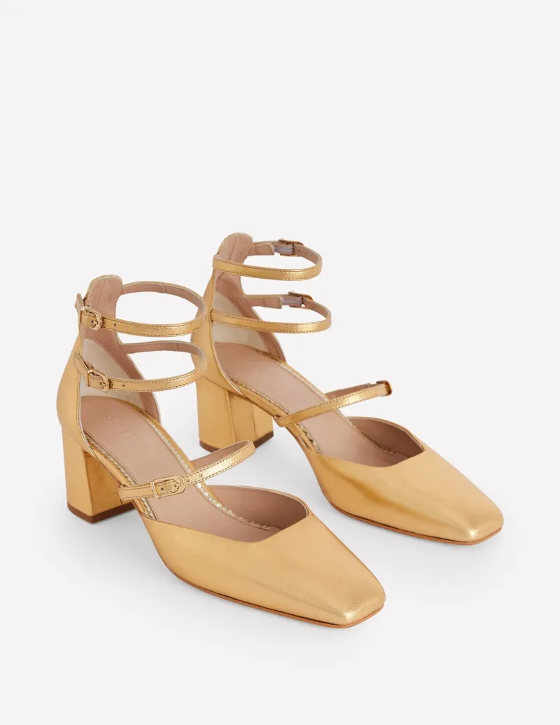 Absatzschuhe | Boden Pumps mit Riemchen und Blockabsatz-Aquamarine Bunny AquamarineBunny