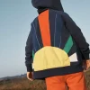 Sweatshirts & Fleeces | Oberteile & T-shirts | Boden Regenbogen-Kapuzenjacke- Segelblau