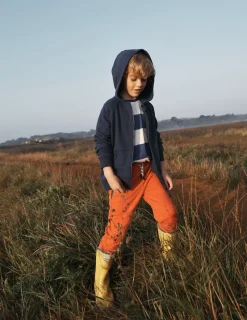 Sweatshirts & Fleeces | Oberteile & T-shirts | Boden Regenbogen-Kapuzenjacke- Segelblau