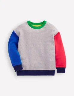 Sweatshirts & Fleeces | Oberteile & T-shirts | Boden Regenbogen-Sweatshirt-Grau Meliert GrauMeliert