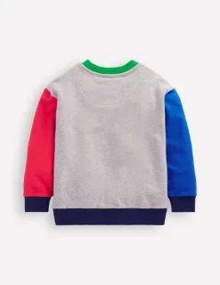 Sweatshirts & Fleeces | Oberteile & T-shirts | Boden Regenbogen-Sweatshirt-Grau Meliert GrauMeliert