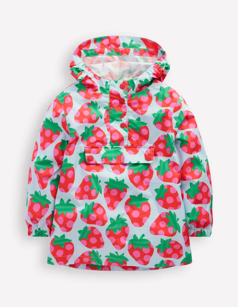 Mäntel & Jacken | Boden Regenjacke zum Überziehen-Nebligblau Erdbeere NebligblauErdbeere