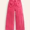 Hosen & Jeans | Boden Samt-Jogginghose mit Herztasche-Almond Sparkle AlmondSparkle