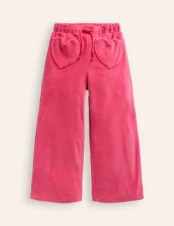Hosen & Jeans | Boden Samt-Jogginghose mit Herztasche-Almond Sparkle AlmondSparkle