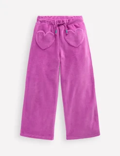 Hosen & Jeans | Boden Samt-Jogginghose mit Herztasche- Fingerhut-Lila
