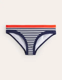 Bademode | Boden Santorini Bikinihose-Rot, Marineblau gestreift Rot,Marineblaugestreift