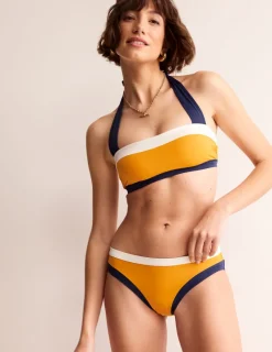 Bademode | Boden Santorini Bikinihose-Safrangelb Blockfarben SafrangelbBlockfarben