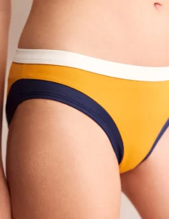 Bademode | Boden Santorini Bikinihose-Safrangelb Blockfarben SafrangelbBlockfarben