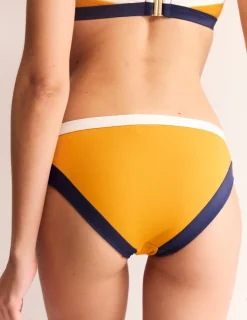 Bademode | Boden Santorini Bikinihose-Safrangelb Blockfarben SafrangelbBlockfarben