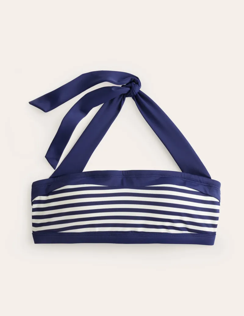 Bademode | Boden Santorini Bikinioberteil-Französisches Marineblau/Naturweiß Gestreift FranzösischesMarineblau/NaturweißGestreift