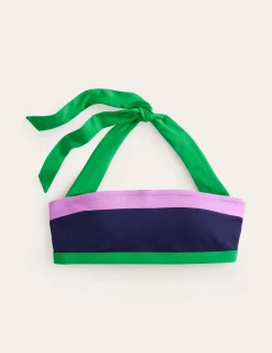 Bademode | Boden Santorini Bikinioberteil-Marineblau Blockfarben MarineblauBlockfarben