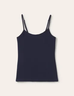 T-shirts & Tops | Oberteile | Boden Schlichtes Camisole-Oberteil-Aqua Marine Marl AquaMarineMarl