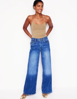 T-shirts & Tops | Oberteile | Boden Schlichtes Camisole-Oberteil- Creme-Karamellbraun
