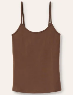 T-shirts & Tops | Oberteile | Boden Schlichtes Camisole-Oberteil- Braun