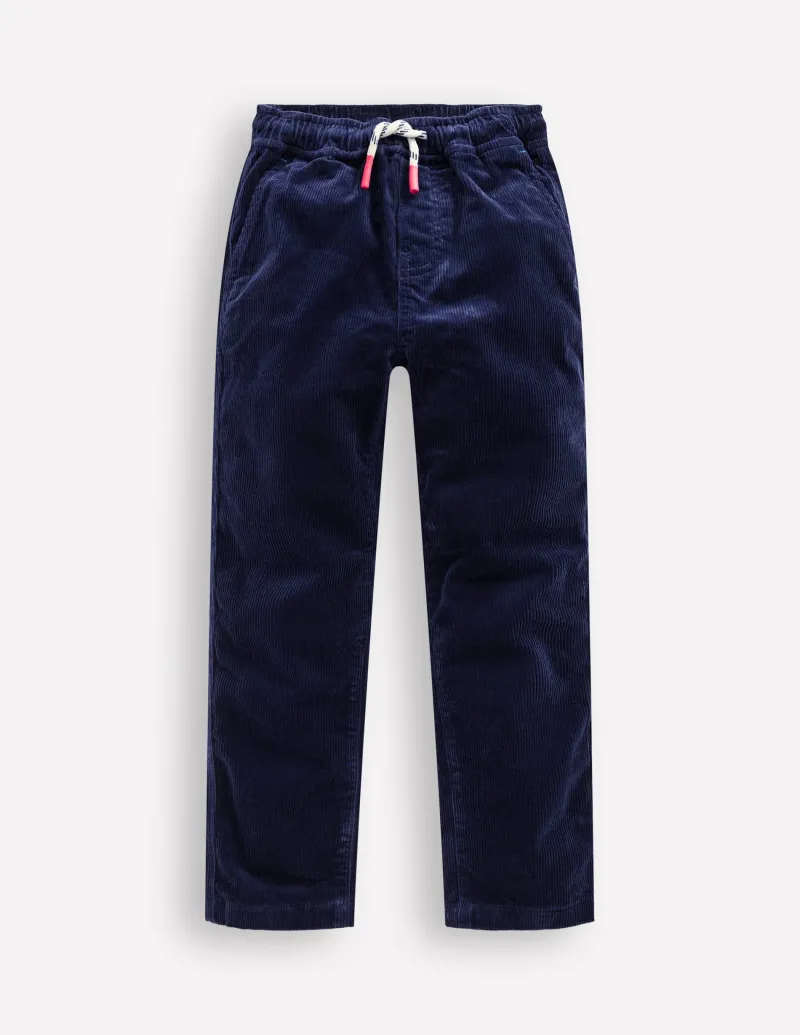 Hosen & Jeans | Boden Schmal geschnittene Hose zum Hineinschlüpfen-College-Marineblau Kordel College-MarineblauKordel