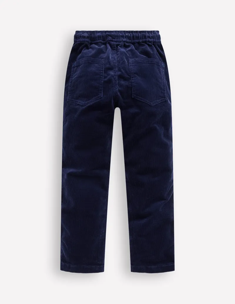 Hosen & Jeans | Boden Schmal geschnittene Hose zum Hineinschlüpfen-College-Marineblau Kordel College-MarineblauKordel