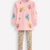 Hoodies & Kapuzenpullis | Leggings | Boden Set aus Sweat-Tunika und Leggings-Beerenrosa Blumenmuster BeerenrosaBlumenmuster