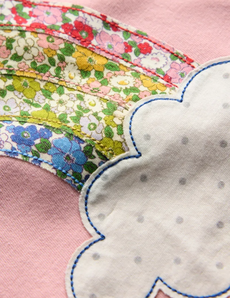 Oberteile & T-shirts | Tuniken | Boden Set aus Tunika und Leggings mit Applikationen-Vintage-Rosa Wetter Vintage-RosaWetter