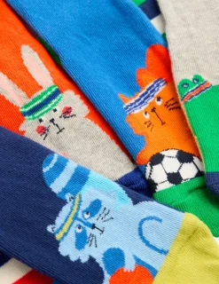 Socken & Unterwäsche | Boden Socken im 7er-Pack-Sportliche Tiere SportlicheTiere