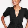 Kleider & Jumpsuits | Midi | Boden Sofia Jersey-Midikleid mit Besatz- Schwarz