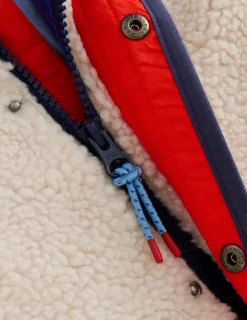 Mäntel & Jacken | Boden Steppjacke mit Teddyfell- BUNT