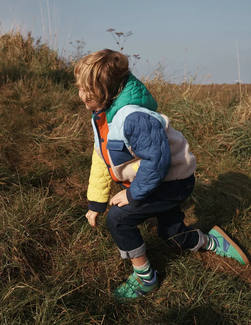 Mäntel & Jacken | Boden Steppjacke mit Teddyfell- BUNT