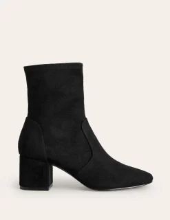 Absatzschuhe | Stiefel | Boden Stretch-Stiefeletten- Schwarz