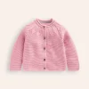 Pullover & Strickjacken | Boden Strickjacke mit Pointelle-Passe-Almond Sparkle AlmondSparkle