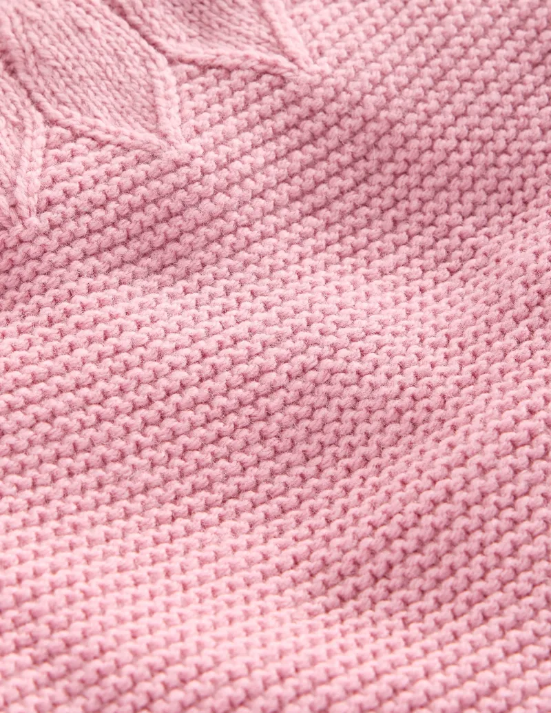 Pullover & Strickjacken | Boden Strickjacke mit Pointelle-Passe-Almond Sparkle AlmondSparkle