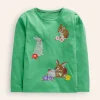 Oberteile & T-shirts | Boden Superstitch-Oberteil mit Puffärmeln-Jade Häschen JadeHäschen