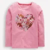 Oberteile & T-shirts | Boden Superstitch-Oberteil mit Puffärmeln-Kaugummirosa Hasen KaugummirosaHasen