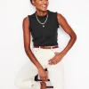 T-shirts & Tops | Oberteile | Boden Superweiches Top mit Rüschendetail- Schwarz